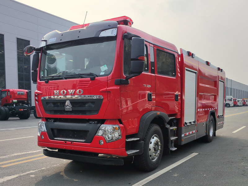 HOWO 8000L foam fire engine HOWO 8000L foam fire engine