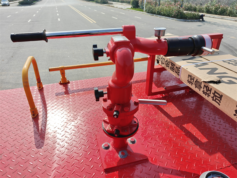 Isuzu pick up 600L water foam fire engine