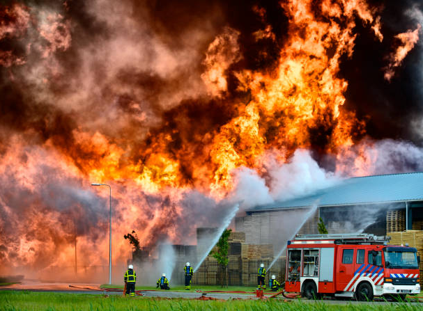 fire fighting work