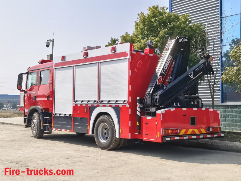 Senegal HOWO Mountain Rescue Fire Trucks
