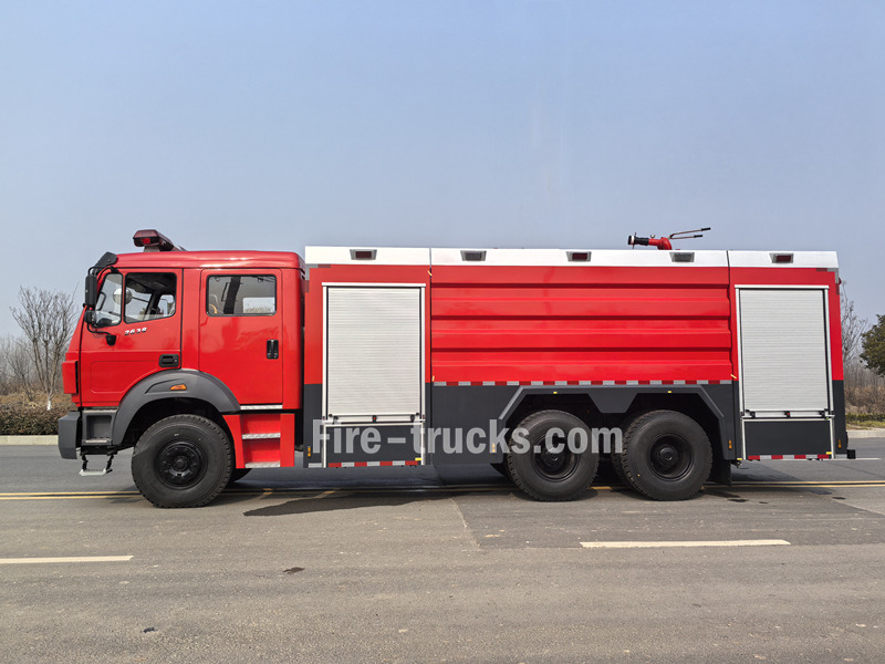 beiben fire fighting truck supplier