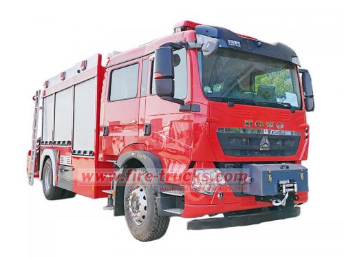HOWO rescue fire engine