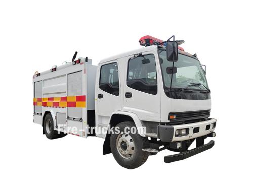 ISUZU GIGA 6000L foam water fire truck