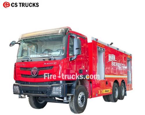 Foton Auman 6x4 12000L Foam Fire Engine Truck Export to Africa
