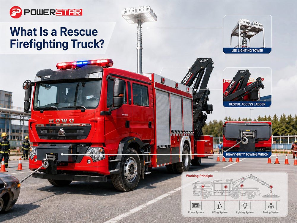 Xe cứu hỏa cứu hộ là gì? Hướng dẫn toàn tập