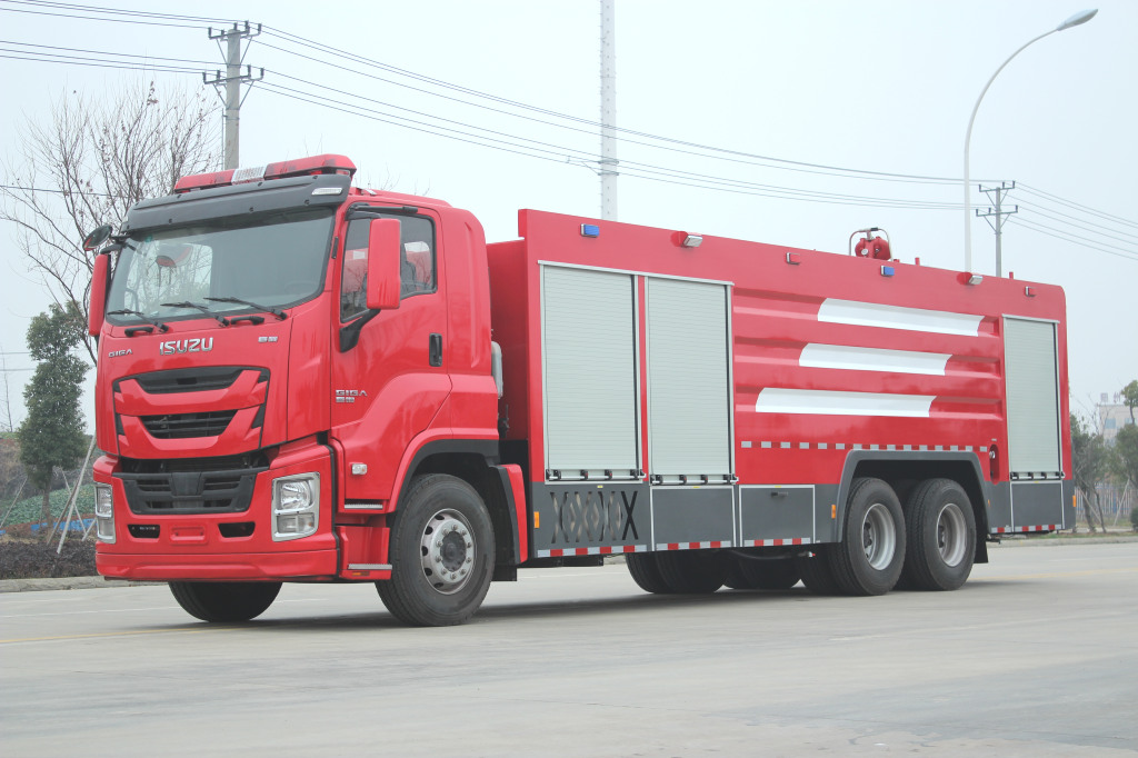 Xe cứu hỏa bị lỗi cảm biến động cơ